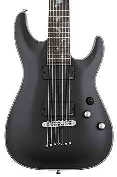 【SCHECTER】 Damien 7 Satin Black 7弦エレキギター Schecter Guitar Research Damien-7 7-String Electric Guitar